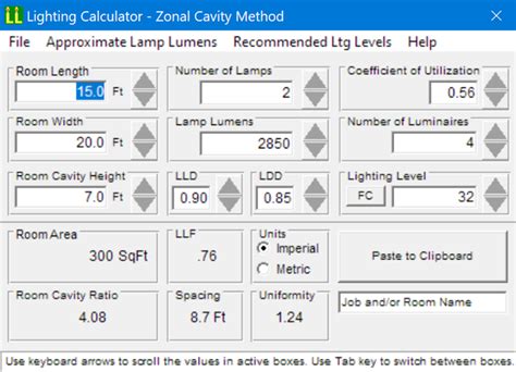 LV Calculator 